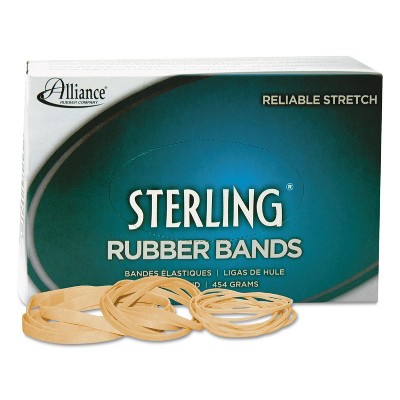 Photo 1 of ***USED*** Alliance Sterling Rubber Bands Rubber Band 10 1-1/4 x 1/16 5000 Bands/1lb Box 24105