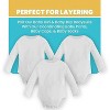 Studio 3 Infant Boy's and Girl's 100% Cotton 5 Pack Bodysuits - 4 of 4