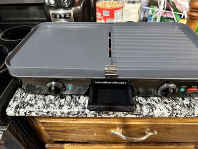 Hamilton Beach 3in1 Grill/griddle 25380 : Target