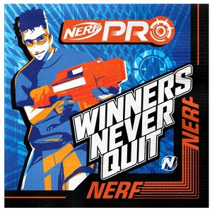 Treasures Gifted Nerf Napkins - Nerf Party Supplies - 48 Pack - 1 of 1