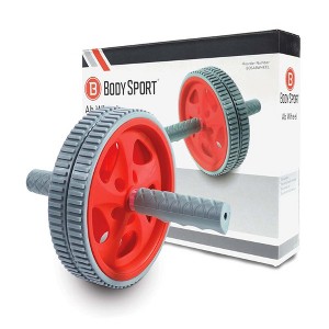 BodySport Ab Wheel, Core Muscle & Abdominal Strength Trainer Workout Equipment - 1 of 4