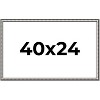 PosterPalooza | Slim Profile Silver Picture Frame - UV Acrylic, Backing Board, Hanging Hardware Included - 2 of 4