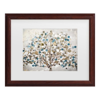 Trademark Fine Art -Color Bakery 'Bubble Tree' Matted Framed Art