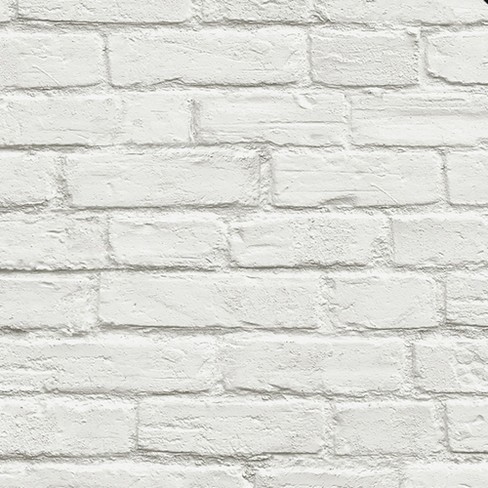 Transform White Brick Peel And Stick Wallpaper : Target