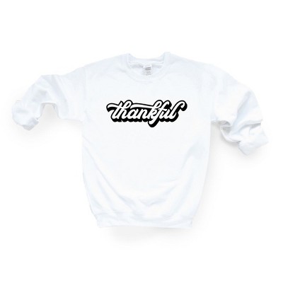 Simply Sage Market Women's Graphic Sweatshirt Reto Thankful