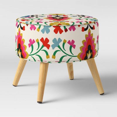 rattan ottoman target