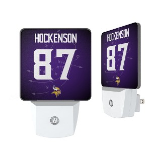 NFL Minnesota Vikings Players Game Tactic Night Light 2-Pack - 1 of 4