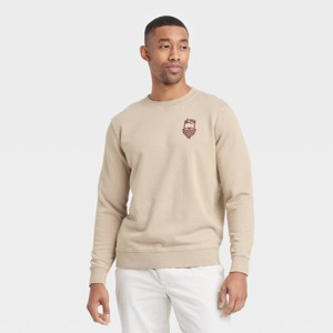 Men's French Terry Crewneck Pullover Sweatshirt - Goodfellow & Co™ - 1 of 3