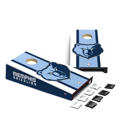 NBA Memphis Grizzlies Desktop Cornhole Board Set
