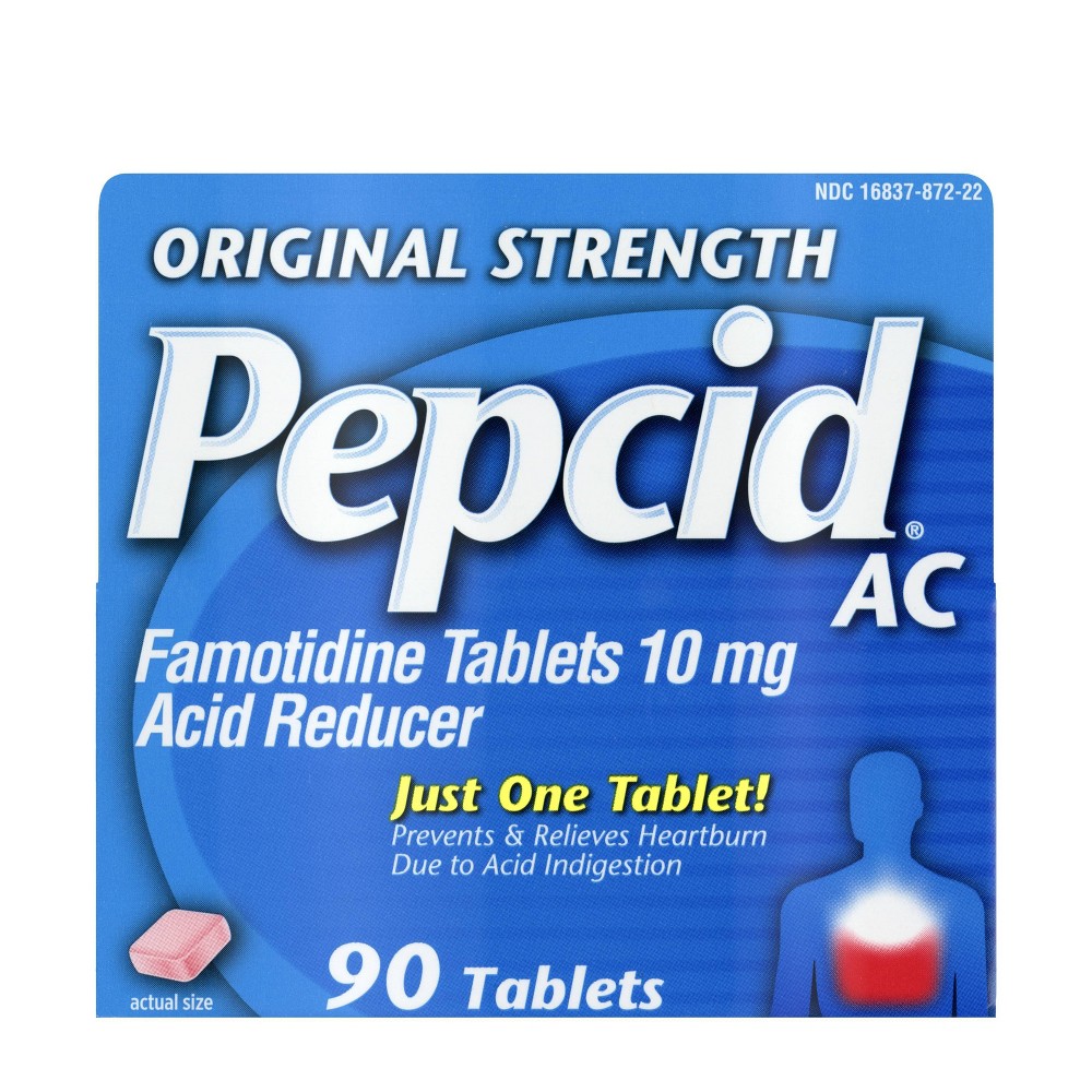 Pepcid AC Original Strength for Heartburn Prevention & Relief, 90 ct.