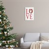 Stupell Industries Love with Heart Wreath, 13" x 19" - 2 of 4