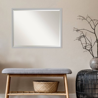 Hera Chrome Polished 23"x29" Bathroom Vanity Wall Mirror