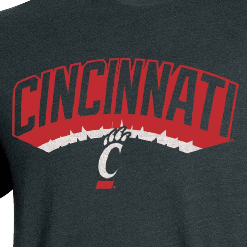 NCAA Cincinnati Bearcats Men&#39;s Biblend T-Shirt, 3 of 4