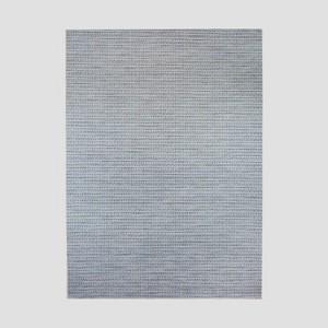 Drum Weave Outdoor Rug Blue - Threshold™ - 1 of 3