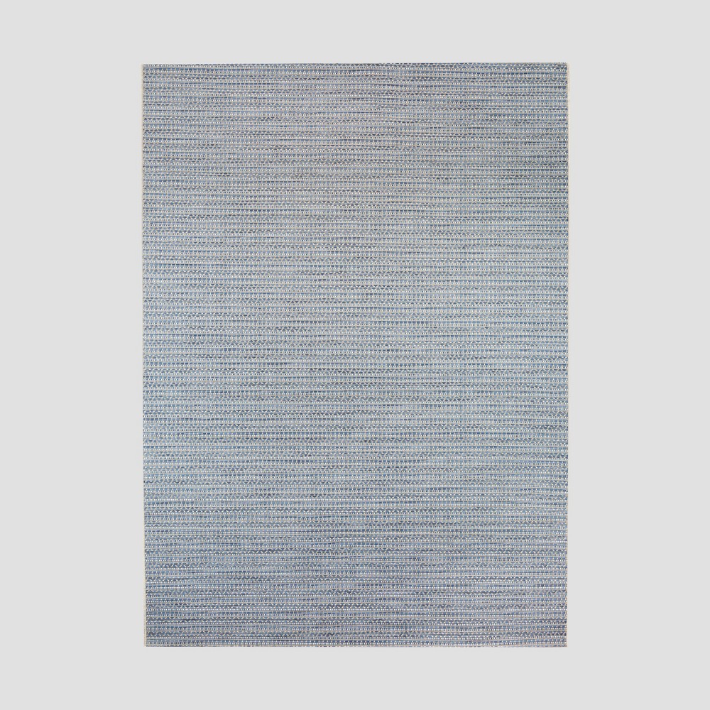 7' x 10' Drum Weave Outdoor Rug Blue - Threshold™