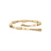 Cheung's Wistan Hanging 4 Wood Bead Design Tassel Décor - 4 of 4