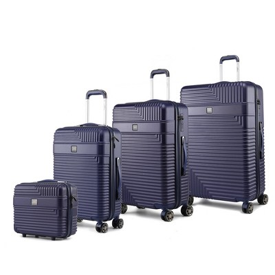 MKF Collection Mykonos Luggage Set by Mia K- 4 pieces