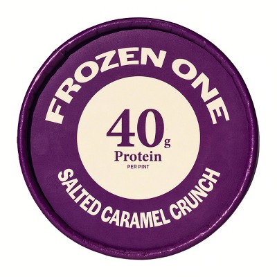 Frozen One Salted Caramel Crunch Protein Ice Cream - 16oz