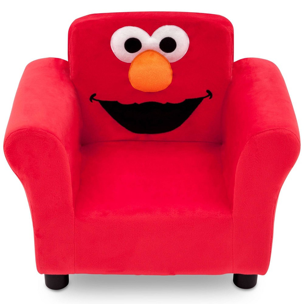 Photos - Chair Sesame Street Elmo Upholstered Kids'  - Delta Children