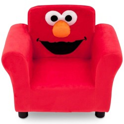 Sesame Street’S Elmo by Spin Master Childrens 2-in-1 Flip Open Foam Sofa Marshmallow Furniture