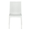 LeisureMod Mace Modern Plastic Dining Side Chair for Indoor and Outdoor, Set of 2 - 3 of 4