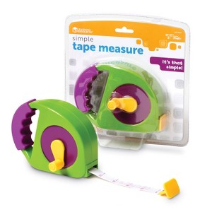 Learning Resources Simple Tape Measure, Measures 4 Feet, Ages 3+ - 1 of 4