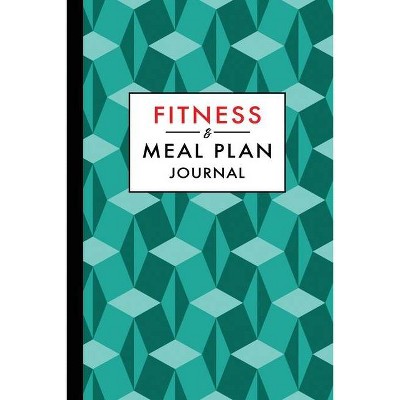 Fitness and Meal Plan Journal - (At 50) by  Leopard Print (Paperback)