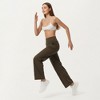 Anna-Kaci Active Women's High Waist Pleated Wide Leg Sweatpants with Smooth Stretch Fabric and Relaxed Silhouette - 4 of 4