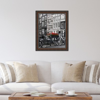 Cyprus Walnut Wood Wall Picture Frame 22x28