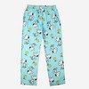 Men's Peanuts Pajama Pants - Blue - 3 of 3