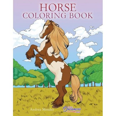 Horse Coloring Book - by  Young Dreamers Press (Paperback)