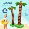 4E's Novelty 2 Pack Giant Inflatable Palm Trees 6 Ft Tall - Tree Blow Up for Tropical Seaside Inflate Trees Party Decorations, Summer Beach Party - 3 of 4