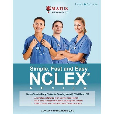 Simple, Fast and Easy NCLEX Review - by  Alan John Matus (Paperback)