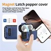 Nakedcellphone MagnaFlip Combo for Apple Airpods Pro 3 - Rugged Magnetic Case + Lanyard + Cleaning Kit + Carabiner Clip (Compatible with MagSafe) - 3 of 4
