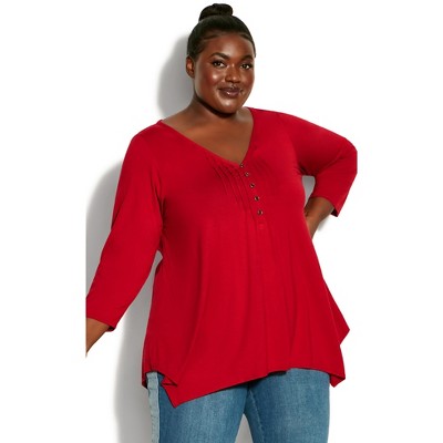 red plain tops