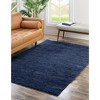 Unique Loom Solo Calabasas Solid Indoor Woven Area Rug - 4 of 4