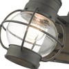 Livex Lighting Newburyport 1 - Light Wall Light in  Charcoal - 2 of 4