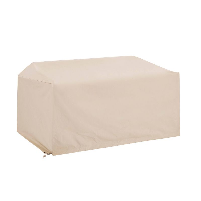 Outdoor Loveseat Furniture Cover - Tan - Crosley, 5 of 8
