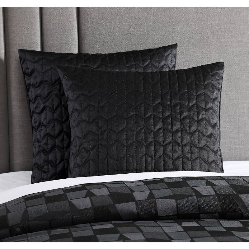Riverbrook Home 10pc Regal Comforter Bedding Set Black, 5 of 9
