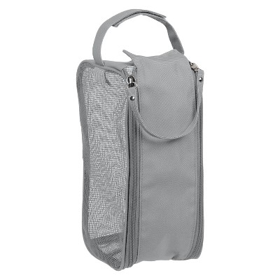 Trianu 2 Pack Mesh Shower Bag Easily Carry, Organize Bathroom Toiletry Essentials While Taking A Shower for Men and Women, Gray, Adult Unisex, Size: 11.8 x