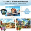 QUOKKA 100 Pieces Dementia Puzzles for Elderly - 3 SET Large Piece Puzzles for Seniors - 2 of 4