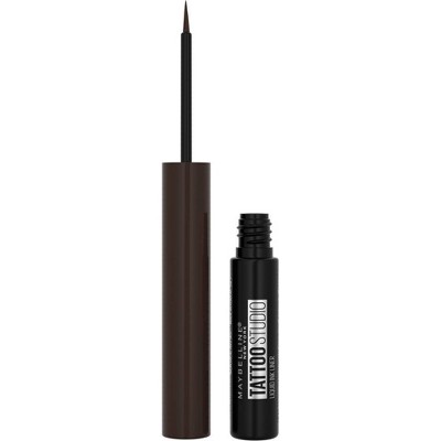 Maybelline Tattoo Studio Ink Pen Waterproof Liquid Eyeliner - Matte Black -  0.03 Fl Oz : Target