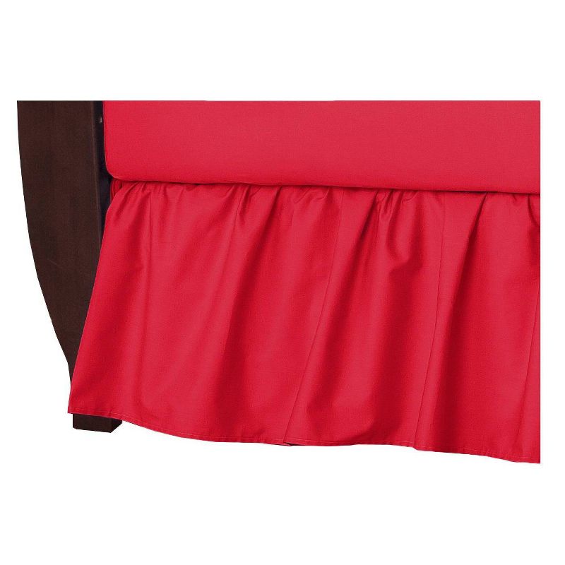 TL Care Cotton Percale Crib Skirt, 2 of 4