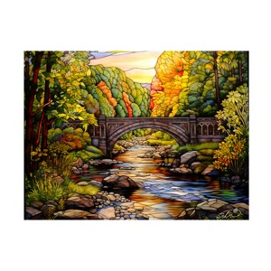 Trademark Fine Art - Stewart Sunshine Creek Canvas Art - 1 of 4