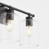 Quorum Lighting Tribute 3 - Light Vanity in  Matte Black - 4 of 4