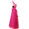 HalloweenCostumes.com Women's Plus Size Disney Sleeping Beauty Flora Costume, Pink Fairy Godmother Cosplay Outfit - 3 of 4