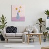 Stupell Industries Modern Craspedia Botanical Blooms Gallery Wrapped Canvas Wall Art - 2 of 3