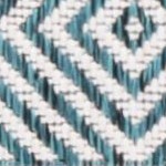 ivory/turquoise