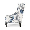 CAVINAS Comfy Accent Chair with High Backrest and Birch Wood Leg,Modern Upholstered Living Room Chairs,Reading Chairs for Living Room - 4 of 4