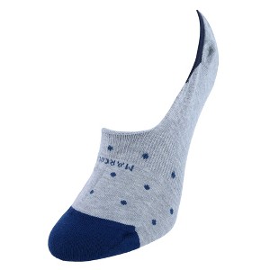 Marcoliani Women's Polka Dot Invisible Touch Liner Sock - 1 of 4
